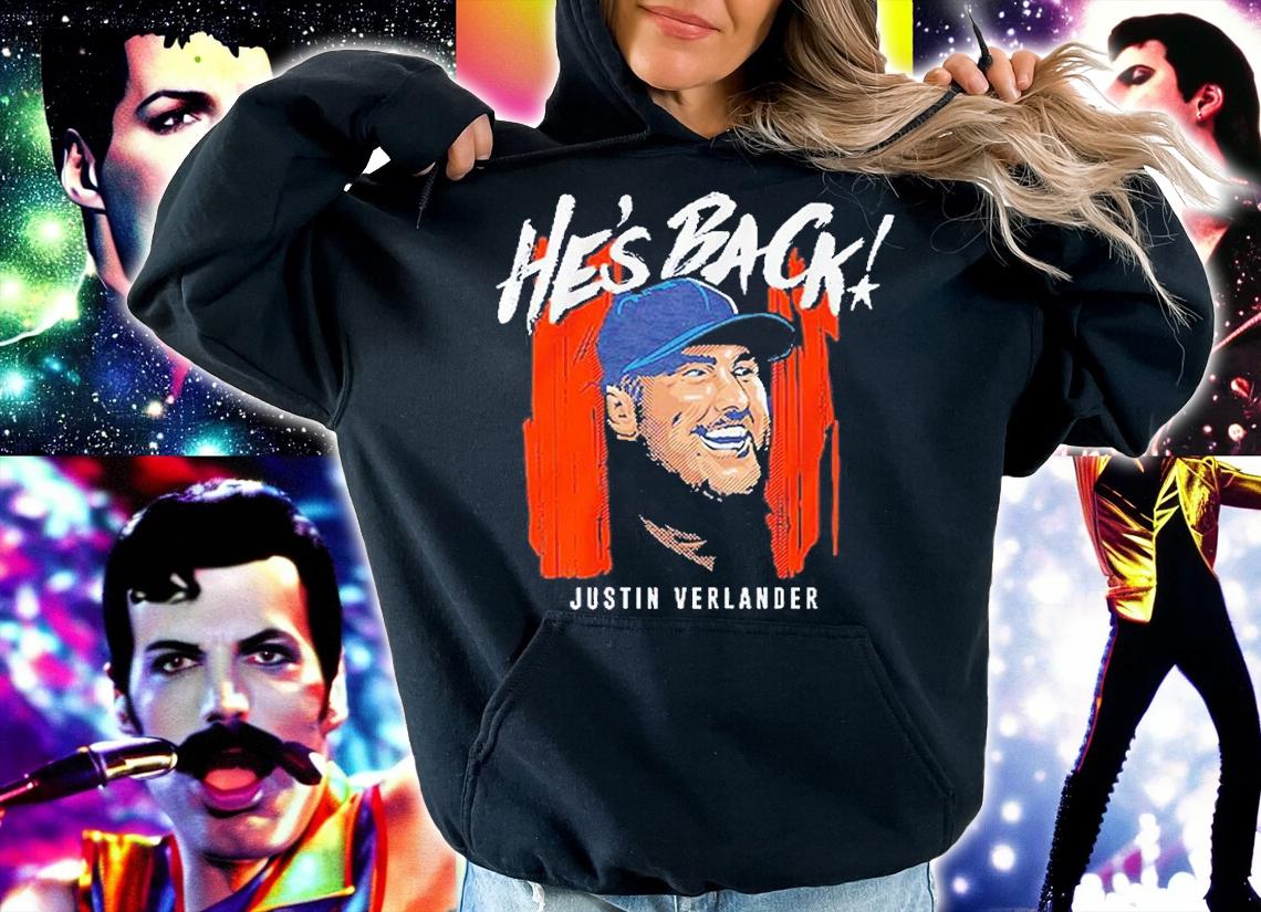 Justin Verlander Jv's He Back T-Shirt t-shirt