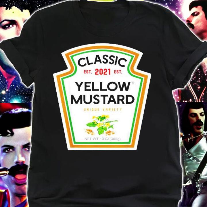 Yellow Mustard Diy Halloween Costume Matching Group Mustard Shirt t-shirt