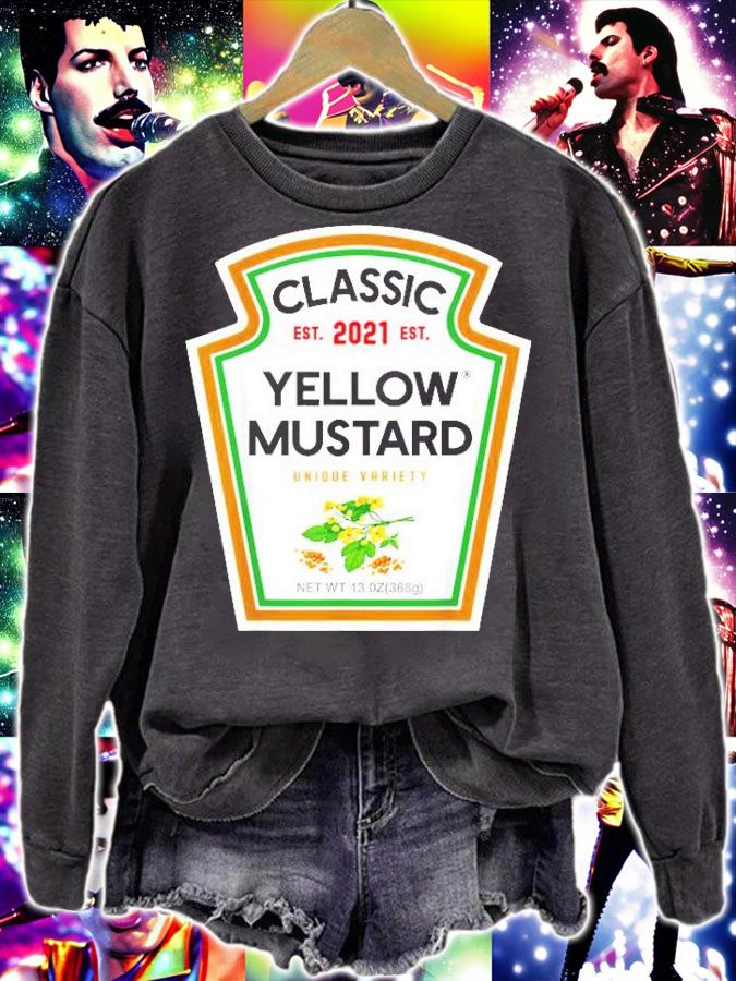 Yellow Mustard Diy Halloween Costume Matching Group Mustard Shirt t-shirt