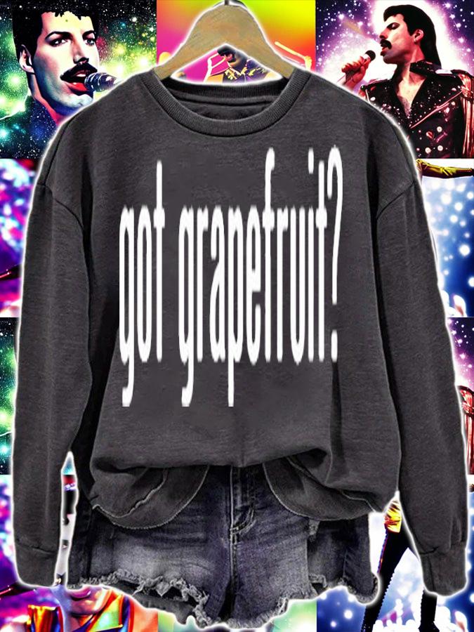 Got Grapefruit Vintage Retro College Arch Funny T-Shirt t-shirt sweatshirt