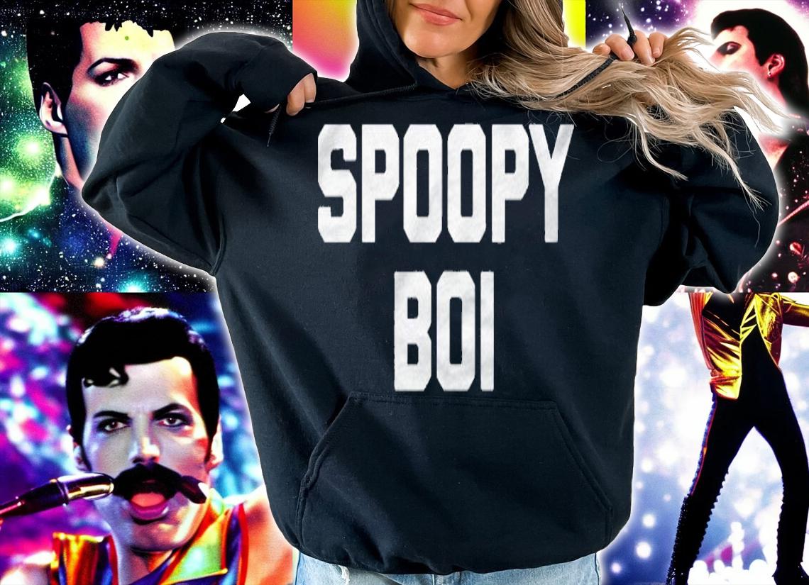Spoopy Boi Funny Saying Sarcastic Novelty Humor Cool Shirt t-shirt hoodie