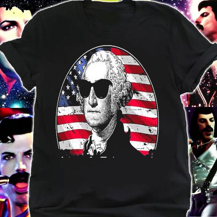 Suck It England George Washington 1776 US Flag Vintage T-Shirt t-shirt