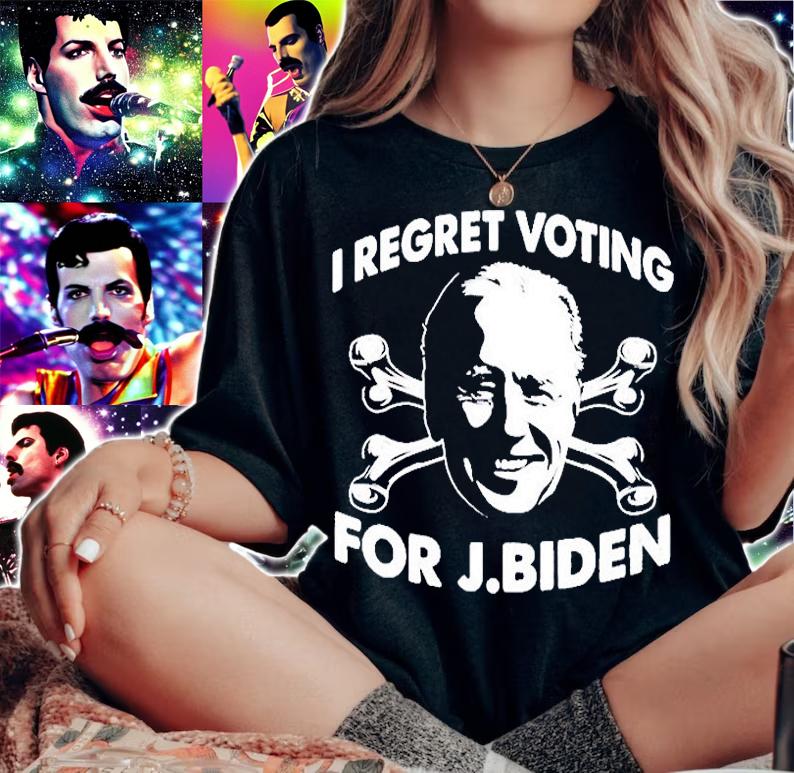 I Regret Voting For Joe Biden T-Shirt t-shirt woman shirt