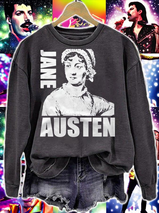 Jane Austen Relaxed Fit Shirt t-shirt sweatshirt