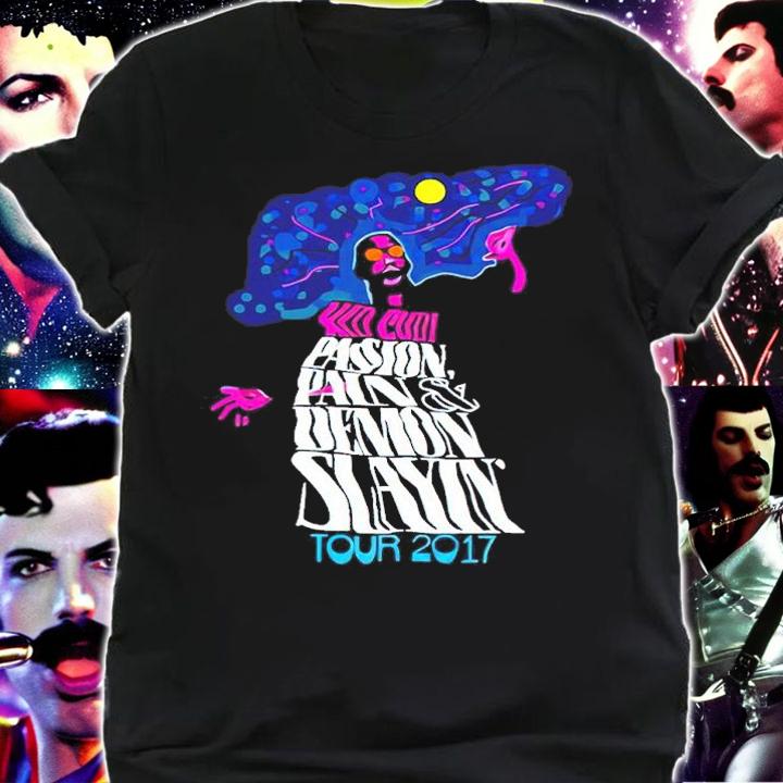 Kid Cudi Passion Pain Demon Slayin Tour 2017 Shirt t-shirt shirt
