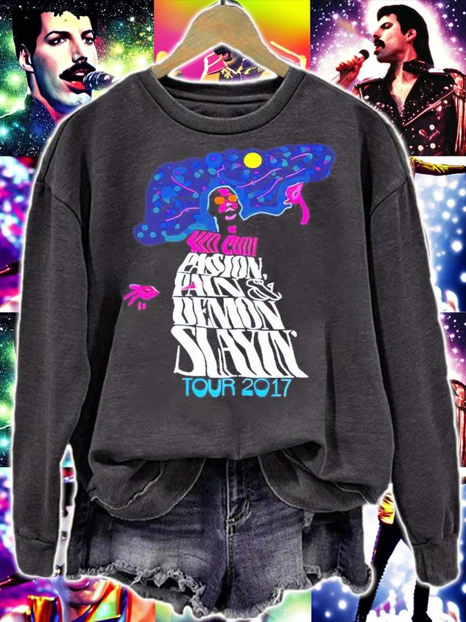 Kid Cudi Passion Pain Demon Slayin Tour 2017 Shirt t-shirt sweatshirt