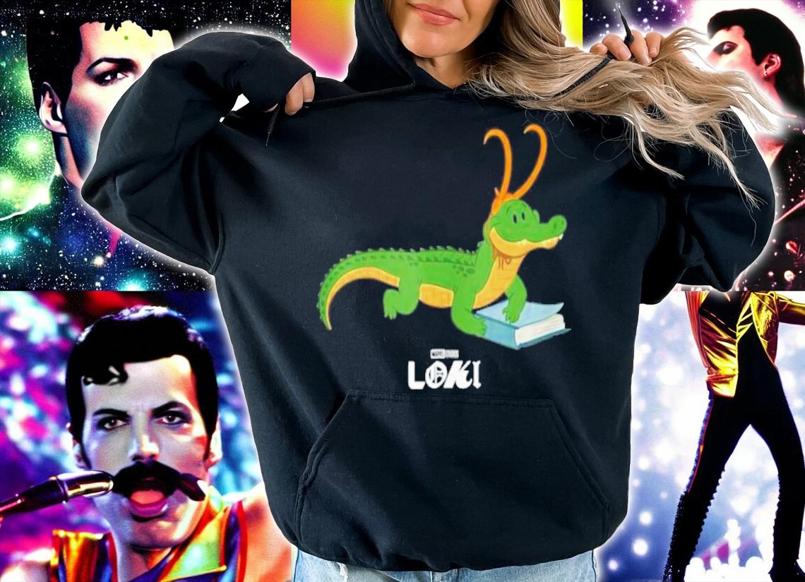 Marvel Loki Alligator Loki Variant Book Reader Shirt t-shirt hoodie