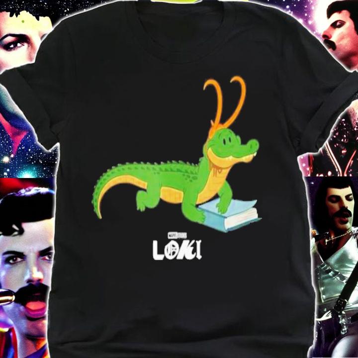 Marvel Loki Alligator Loki Variant Book Reader Shirt t-shirt shirt