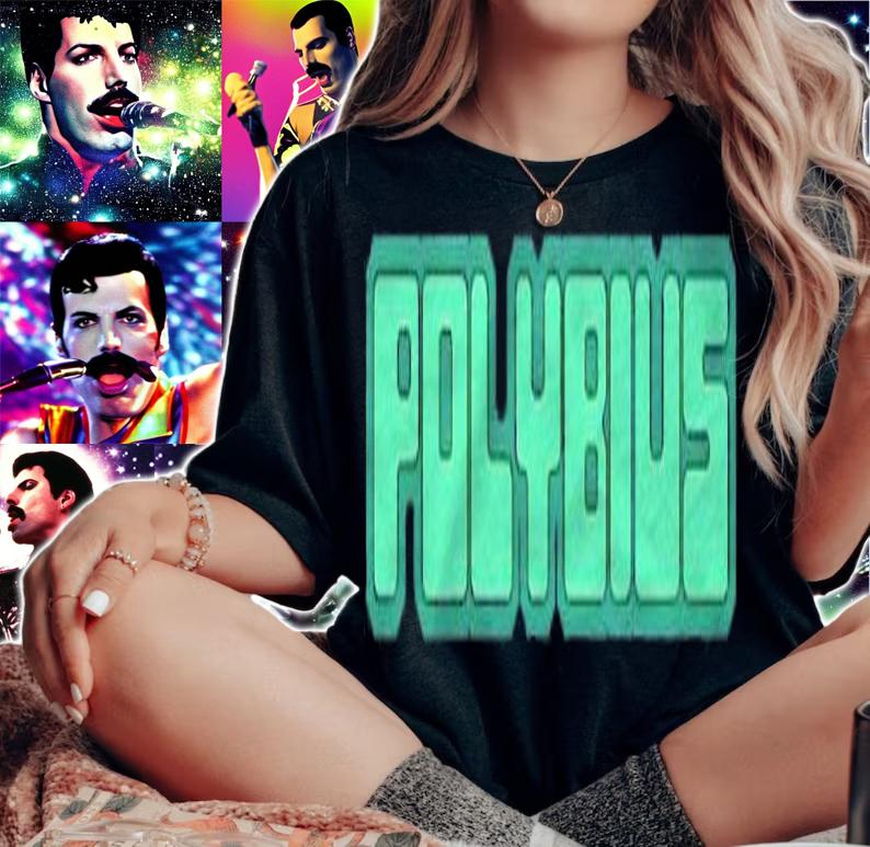 Mysterious Conspiracy Polybius Logo Pullover Shirt t-shirt