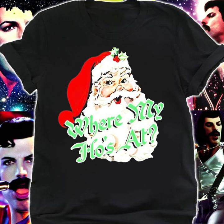 Santa Claus Where My Ho's At Christmas Shirt t-shirt shirt