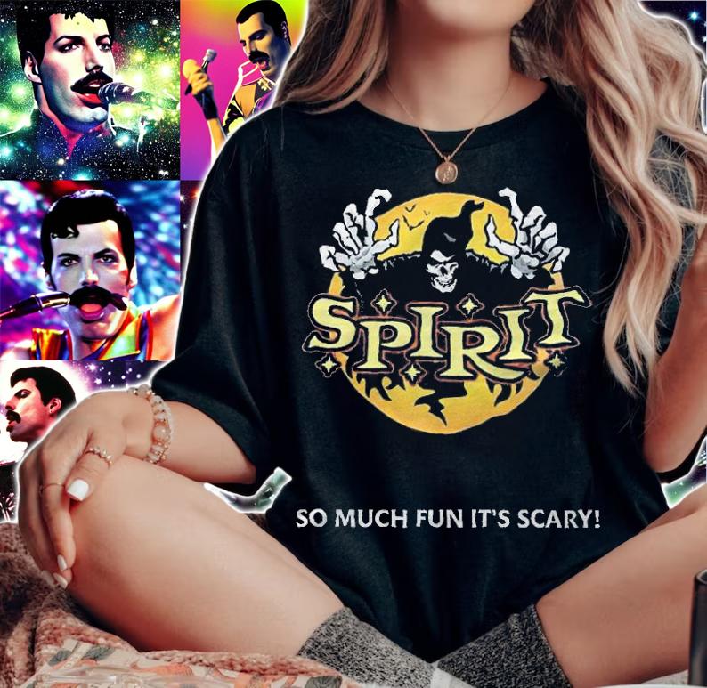 Spirit so much fun it's scary Halloween T-shirt t-shirt woman shirt