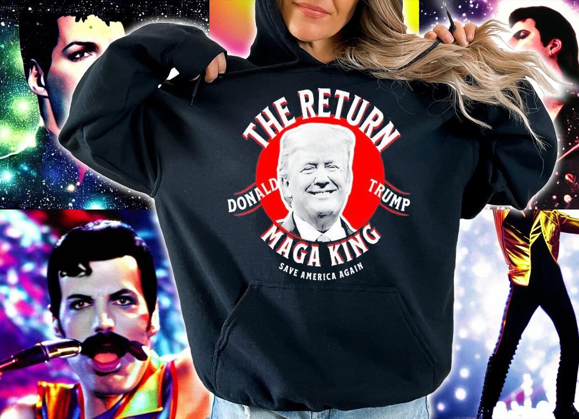 The Return Donald Trump Maga King Save America Again T-Shirt t-shirt hoodie