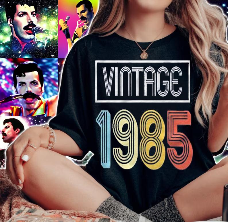 Vintage 1985 Birthday 36 Years Old Shirt t-shirt woman shirt