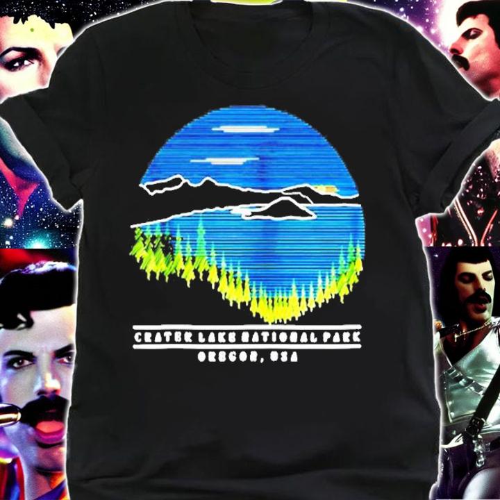 Crater Lake National Park Oregon Outdoor Hiking Nature Lover Zip T-Shirt t-shirt
