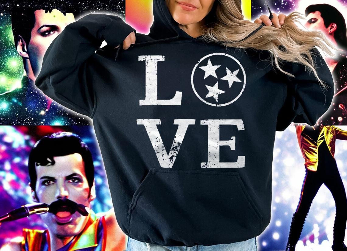 Distressed Vintage Tennessee State Flag Retro Love Tennessee Shirt t-shirt hoodie