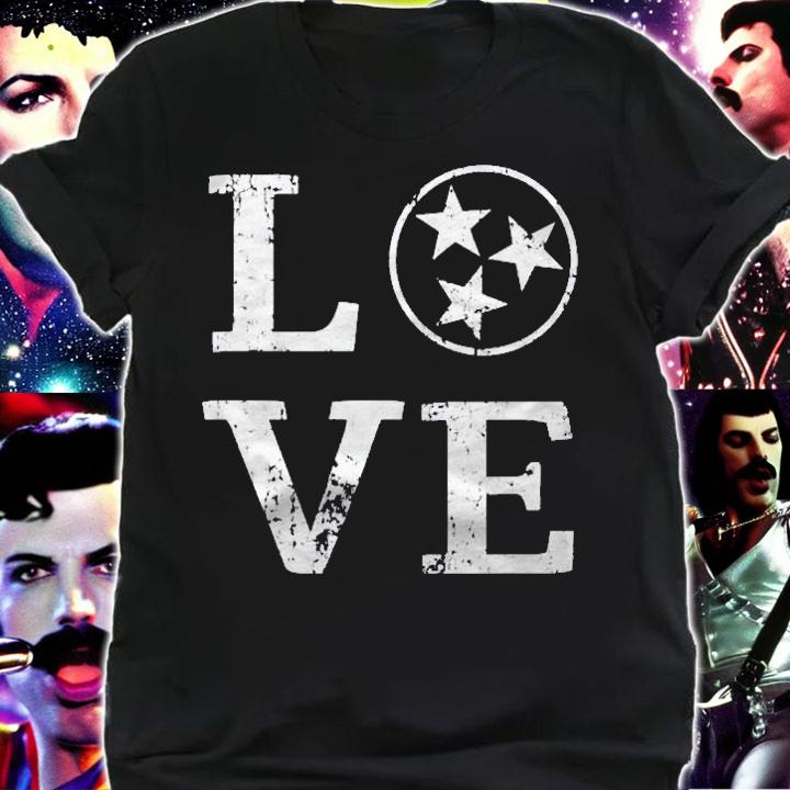 Distressed Vintage Tennessee State Flag Retro Love Tennessee Shirt t-shirt shirt