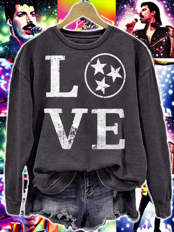 Distressed Vintage Tennessee State Flag Retro Love Tennessee Shirt t-shirt sweatshirt