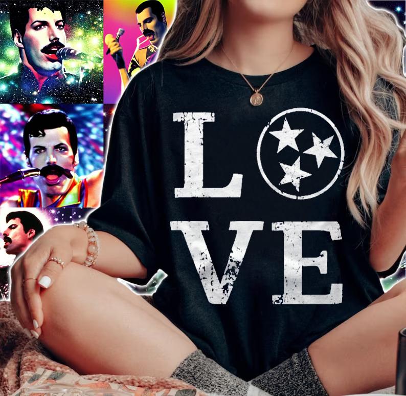 Distressed Vintage Tennessee State Flag Retro Love Tennessee Shirt t-shirt woman shirt