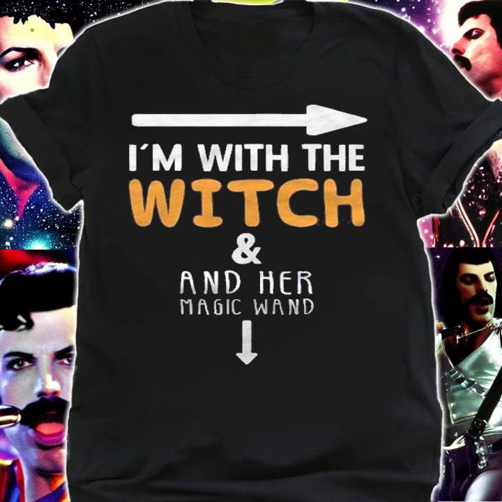 IM With The Witch Couples Costume For Halloween Shirt t-shirt shirt