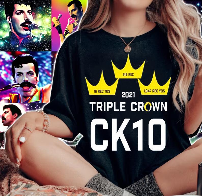 Karl Kristkeitz Triple Crown Ck10 T-Shirt t-shirt woman shirt