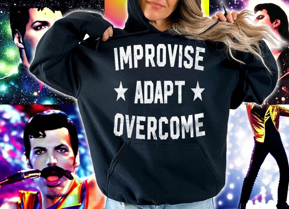 Military Motto Improvise Adapt Overcome Veterans Day Shirt t-shirt hoodie