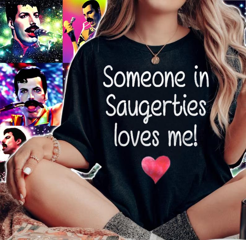 Someone In Saugerties Ny New York Loves Me City Home Roots T-shirt t-shirt woman shirt