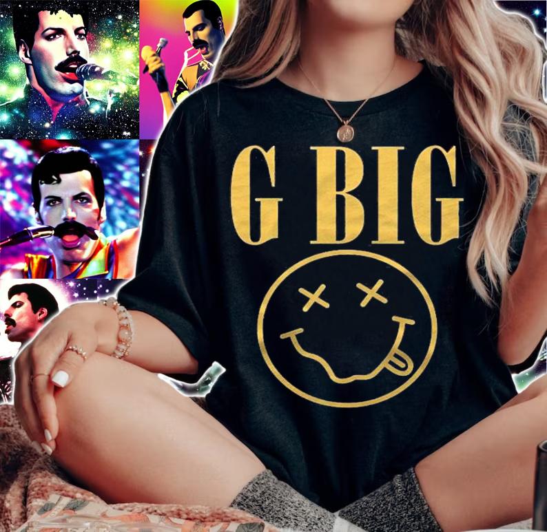 Womens Big Little Sorority Reveal  G Big Rock Theme For Gbig Premium Shirt t-shirt woman shirt
