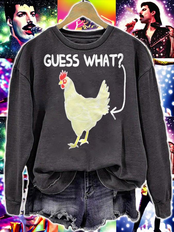 Guess What Funny Chicken Butt T-shirt t-shirt