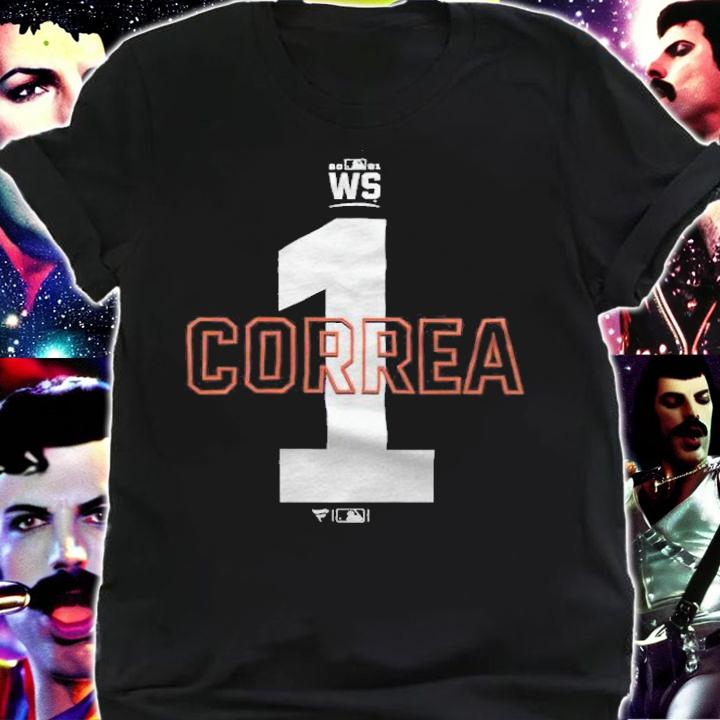 Houston Astros Carlos Correa 2021 World Series Bound Closer Name & Number T-Shirt t-shirt shirt