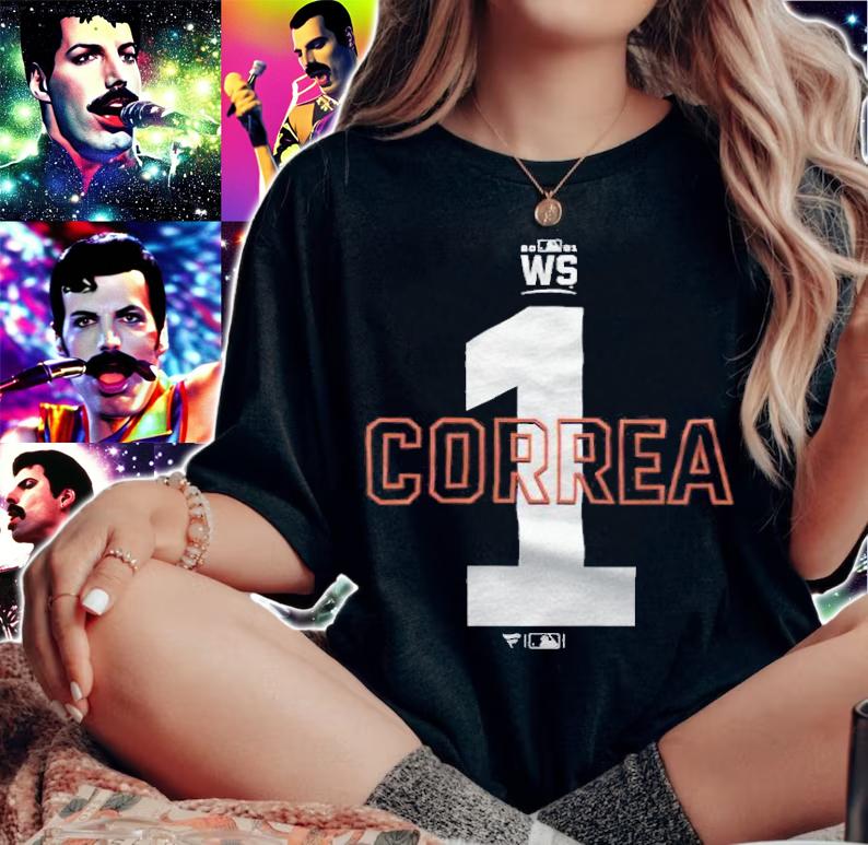 Houston Astros Carlos Correa 2021 World Series Bound Closer Name & Number T-Shirt t-shirt woman shirt