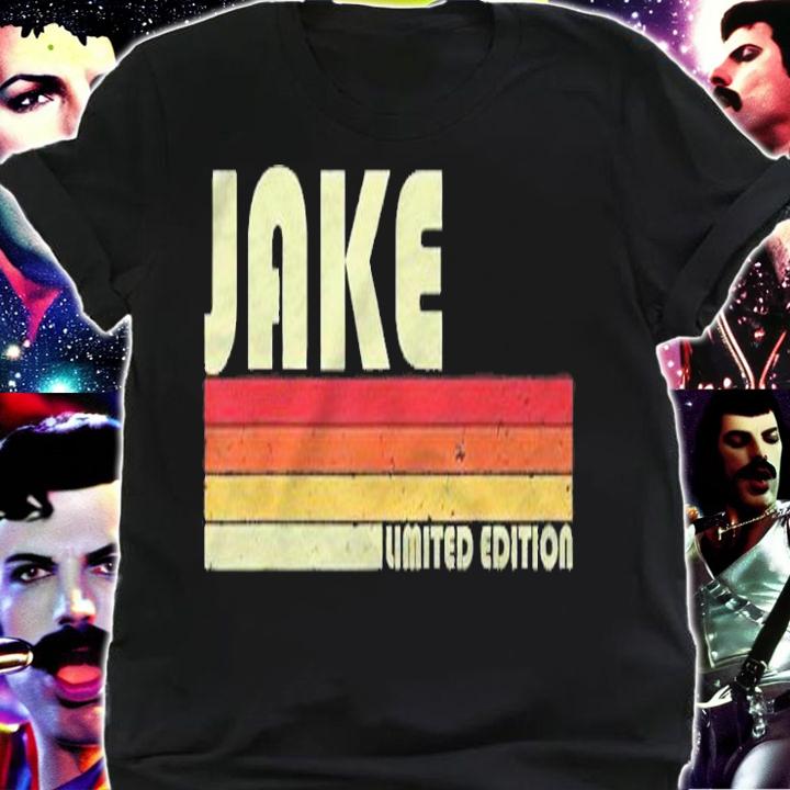Jake Gift Name Personalized Funny Retro Vintage shirt t-shirt