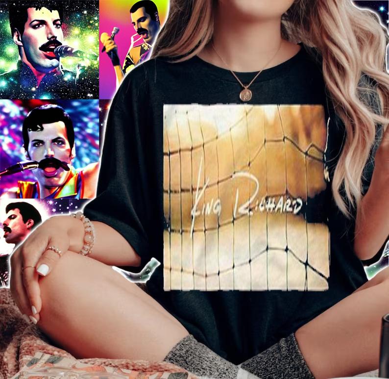 King Richard logo Will Smith T-shirt t-shirt woman shirt