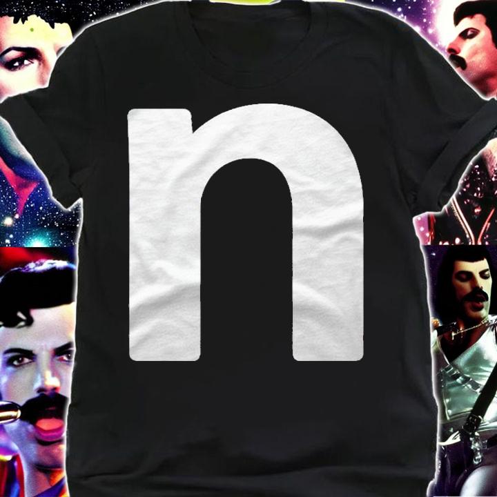 Letter N Lower Case Alphabet Matching Halloween Abc Shirt t-shirt shirt