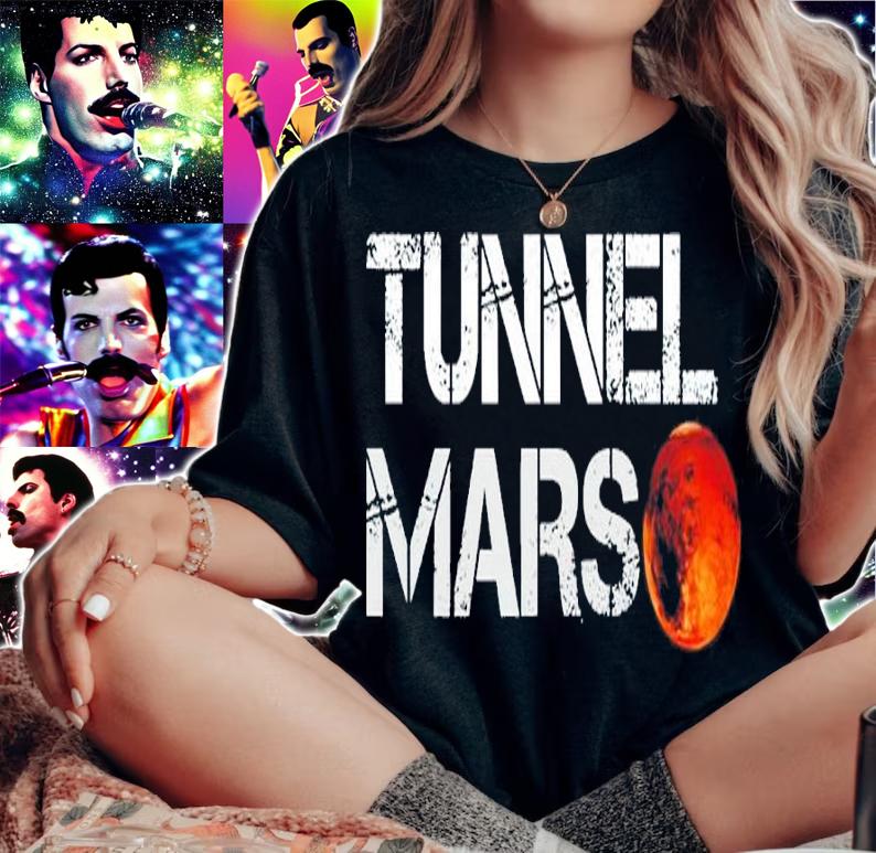 The Boring Company Tunnel Mars Shirt t-shirt