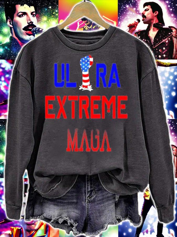 Ultra Maga Ultra Extreme Maga American Fist T-Shirt t-shirt sweatshirt
