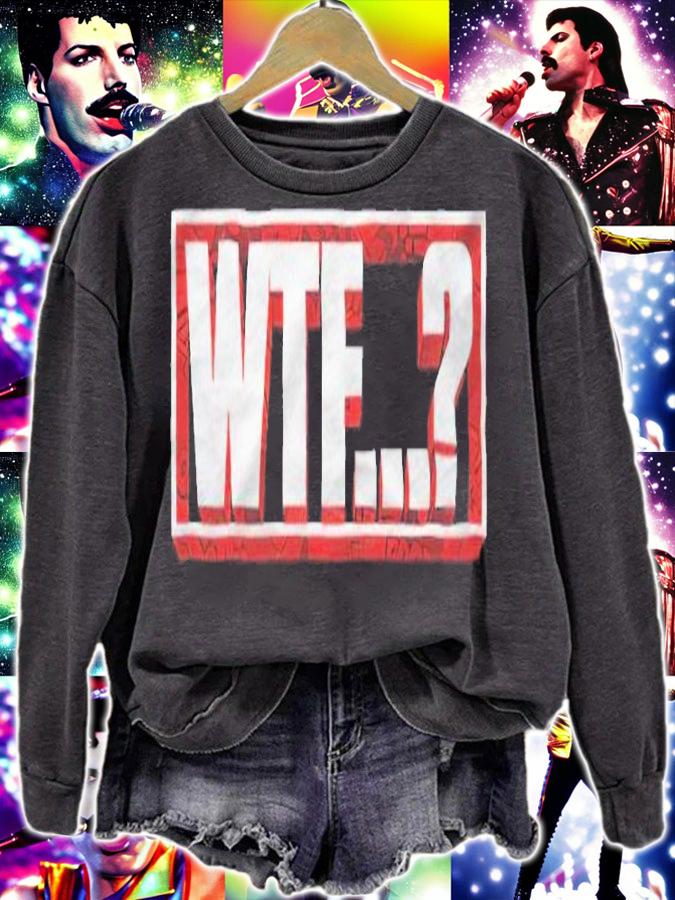 WTF... shirt, sweater hoodie and tank top t-shirt sweatshirt