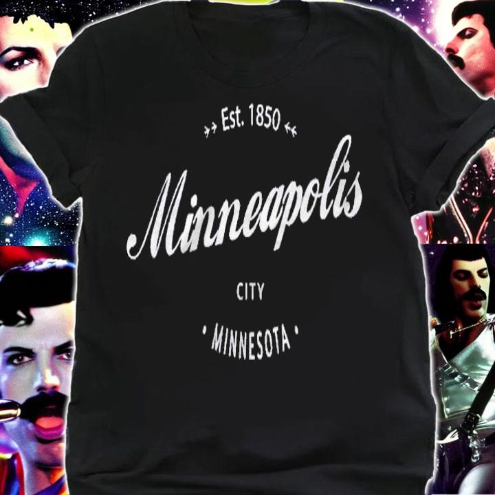 Classic Minneapolis Minnesota Mn State Retro Vintage Style Shirt