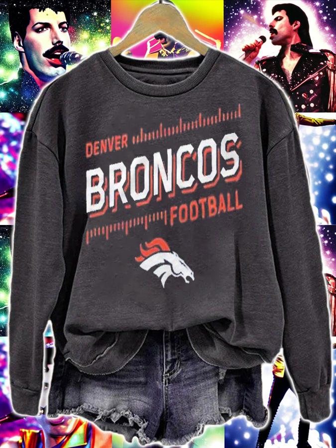 Denver Broncos football team logo 2021 T-shirt sweatshirt