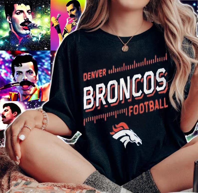 Denver Broncos football team logo 2021 T-shirt woman shirt