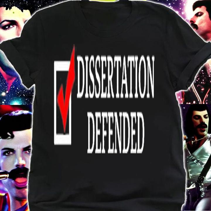 Dissertation Defended Check T-Shirt