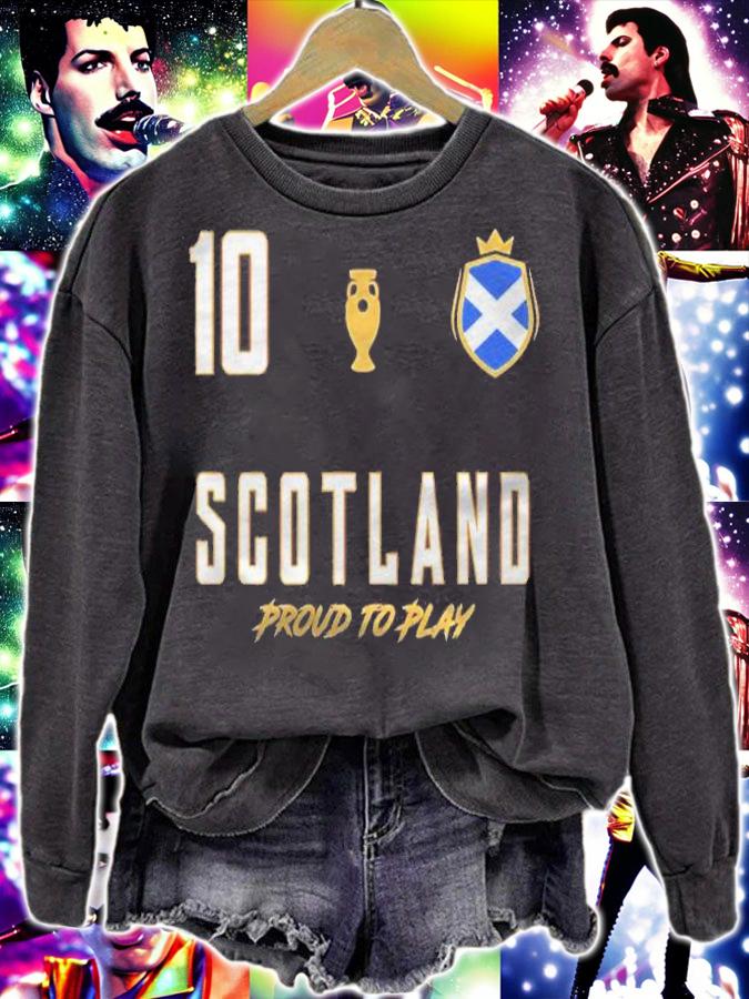 Fan Scotland 10 Soccer Team Football Player Shirt sweatshirt