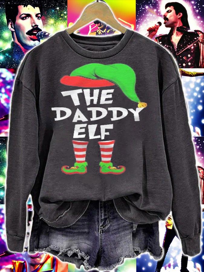 Funny Matching Christmas The Daddy Elf Shirt