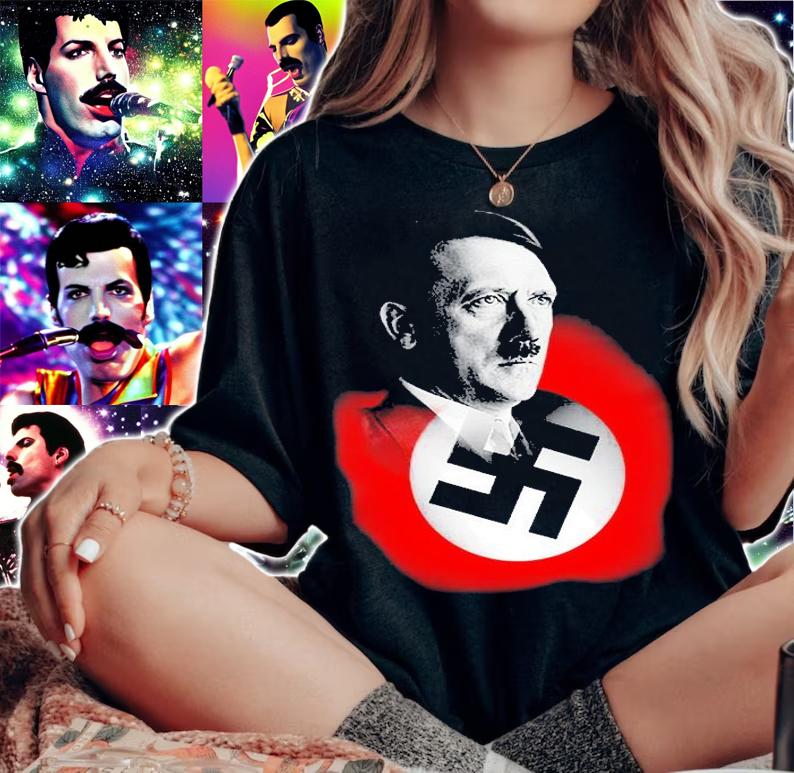 Hitler Nazi Party Flag T-Shirt