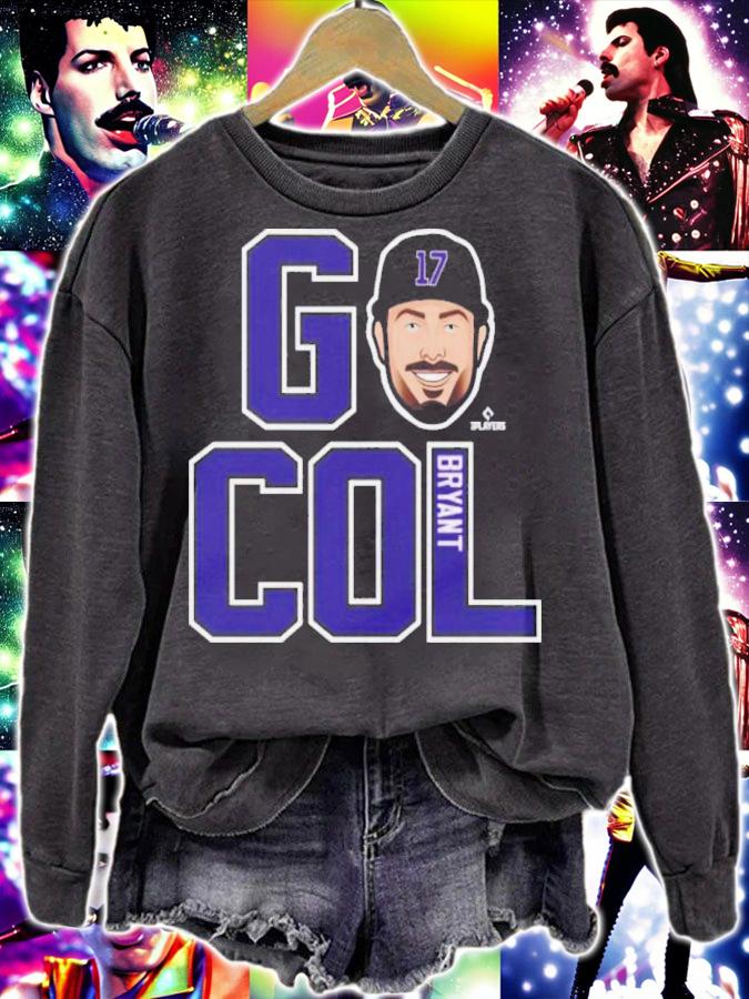 Kris Bryant Colorado GO COL Baseball Shirt sweatshirt