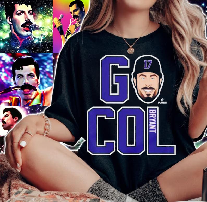 Kris Bryant Colorado GO COL Baseball Shirt woman shirt