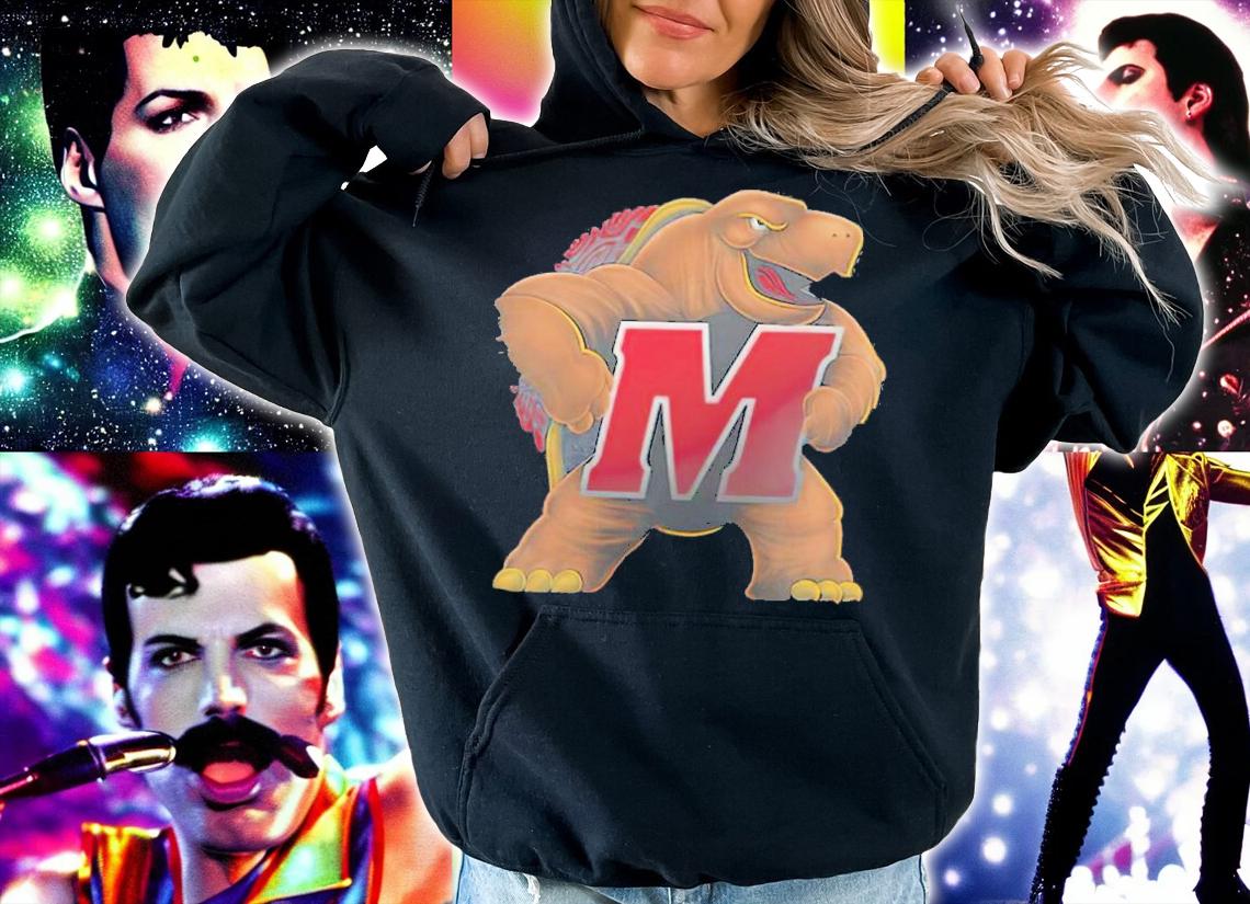 Maryland Terrapins Black Team Midnight Mascot shirt