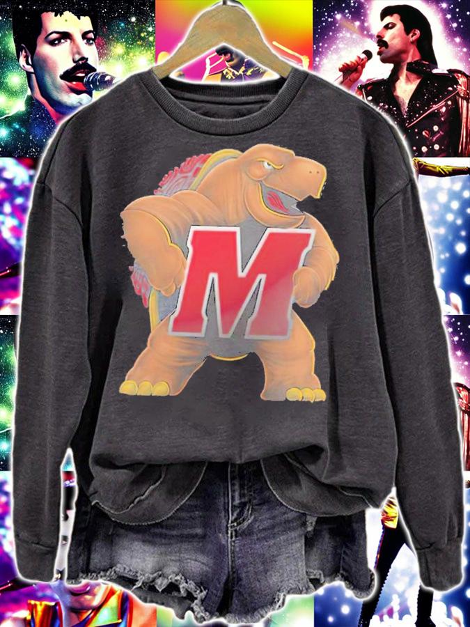 Maryland Terrapins Black Team Midnight Mascot shirt