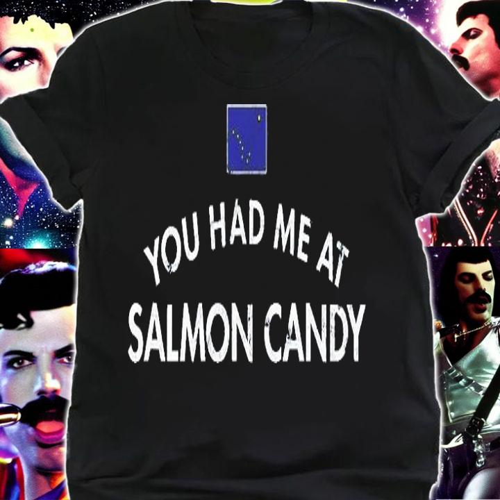 Smoked Salmon Candy Sweet Sugar Maple Syrup Snack Treat Fish T-Shirt shirt
