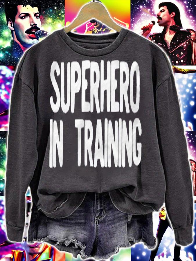 Superhero In Training Halloween Costume Funny Shirt