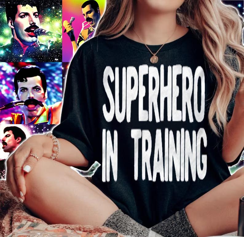 Superhero In Training Halloween Costume Funny Shirt